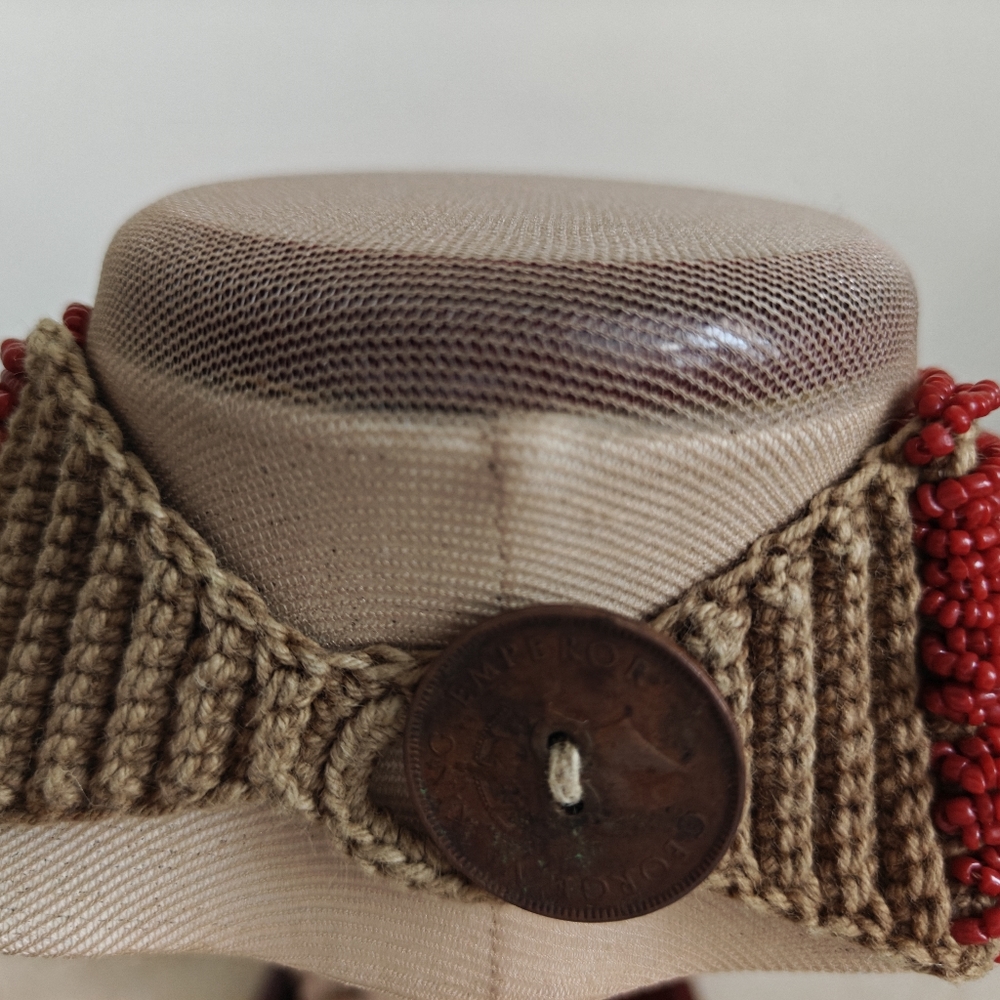Vintage Red Coral Beaded 39 Strands Necklace - Picture 5 of 16